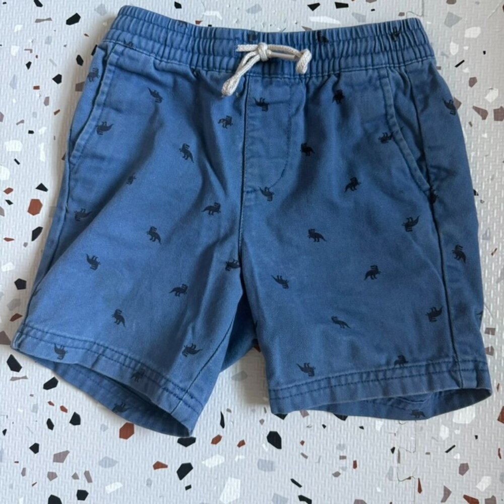 Navy Dino Shorts